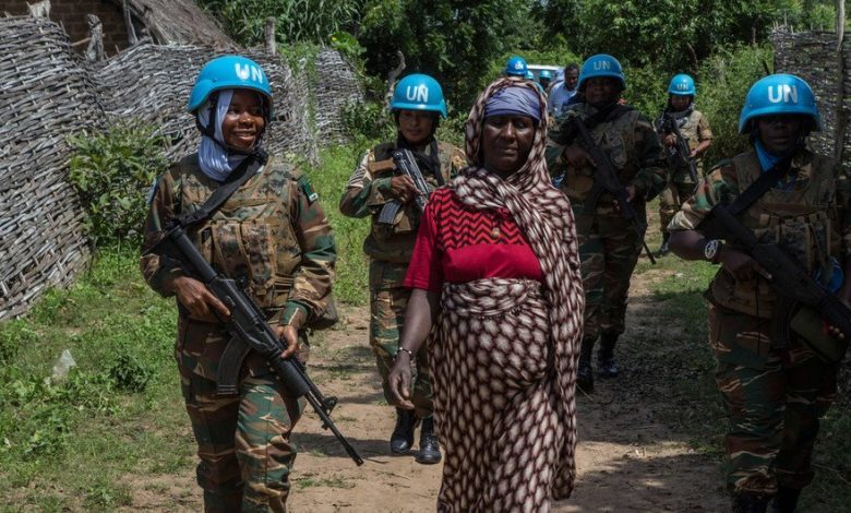 African women on the frontline of peacekeeping